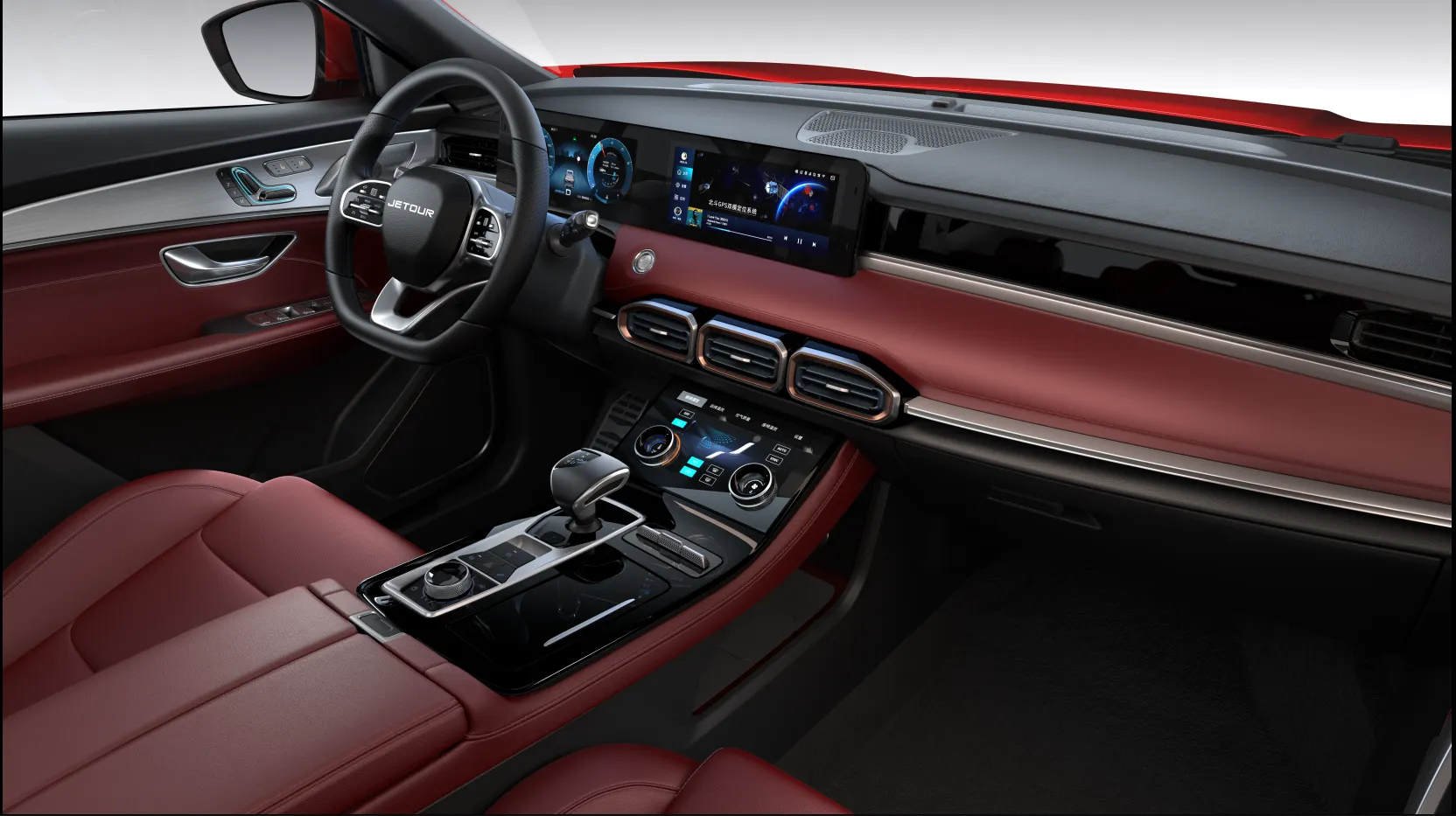 جيتور x70 بلس 2026 التصميم الداخلي